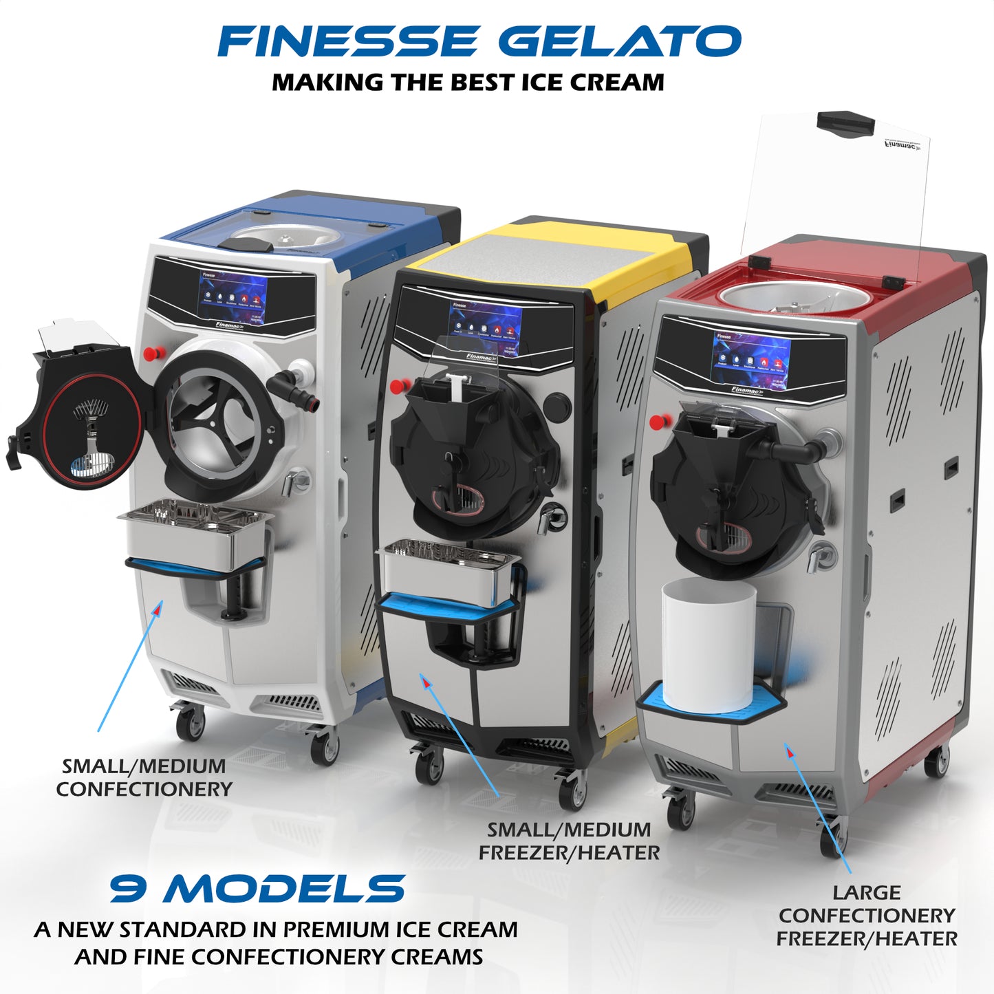 Finesse Line - Premium Ice Cream and Gelato Making Machine