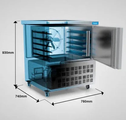 Blast Freezer - Equipment For The Quick Freezing Of Ice Cream And Popsicles