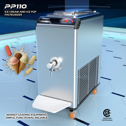PP 110 - Pasteurizer and Homogenizer for Ice Cream and Ice Pops